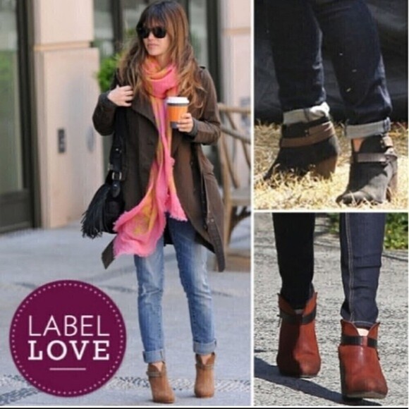 Rag & Bone womens Harrow ankle strap suede bootie sz 39 - Picture 13 of 13